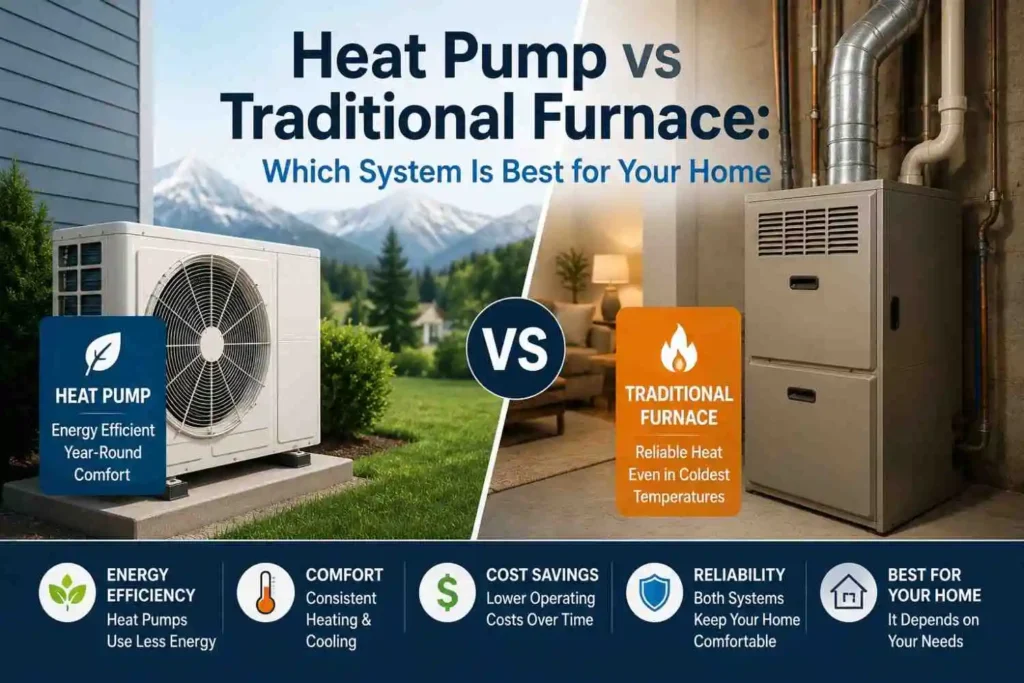 Heat Pump vs Traditional Furnace: Which System Is Best for Your Home  