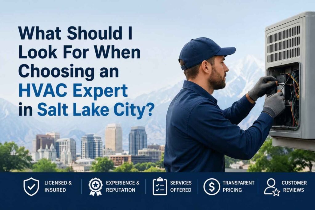 What Should I Look For When Choosing an HVAC Expert in Salt Lake City?  