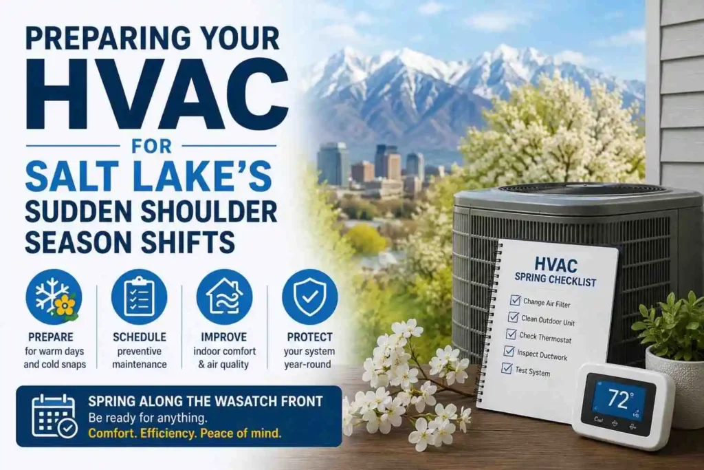 Preparing Your HVAC for Salt Lake’s Sudden Shoulder Season Shifts